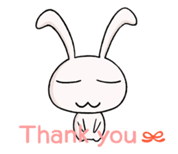 bird! plane! no, It's SuperRabbit! sticker #12878242