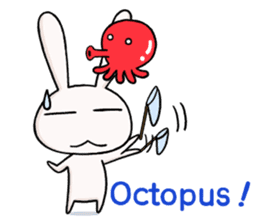 bird! plane! no, It's SuperRabbit! sticker #12878251