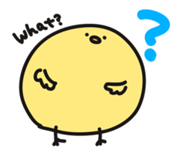 CHIBI-PIYO of the chick sticker #12878525