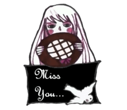 Miss Whisper sticker #12878696