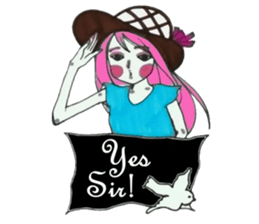 Miss Whisper sticker #12878697