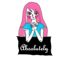 Miss Whisper sticker #12878723