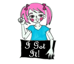 Miss Whisper sticker #12878726