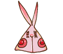 Attic inside a rabbit with no name sticker #12879814