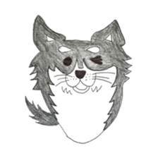 Boiled egg dog sticker #12880220