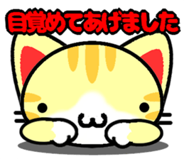 Impertinent babycat sticker #12880582