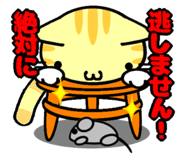 Impertinent babycat sticker #12880594