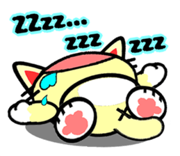 Impertinent babycat sticker #12880596