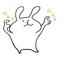 White Rabbit Pyonta 2 sticker #12881612