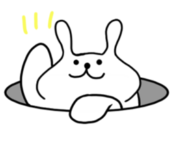 White Rabbit Pyonta 2 sticker #12881629