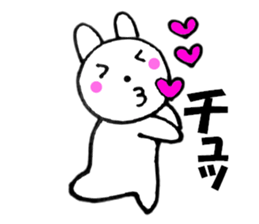 Rabbit that can be uaed4 sticker #12882863