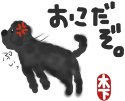 Kinoshita's toypoodle sticker sticker #12883062