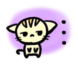 Sumi cat Game terms sticker #12883338