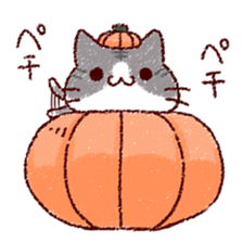 Cat is very cute 4 sticker #12883523