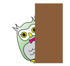 Little Owl of Myanmar sticker #12883705