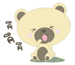 feeling bear sticker #12883742