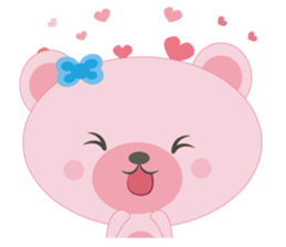 feeling bear sticker #12883745