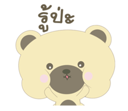 feeling bear sticker #12883746
