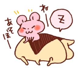 Big hamster and Small hamster sticker #12883820