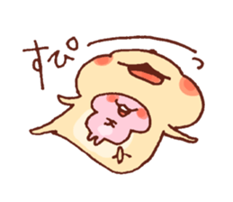 Big hamster and Small hamster sticker #12883823