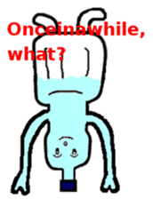 Called the bottle man . sticker #12884978