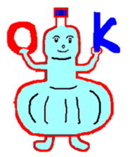 Called the bottle man . sticker #12884994