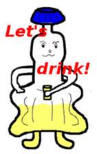 Called the bottle man . sticker #12885002