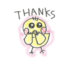 P-chan English sticker #12885057