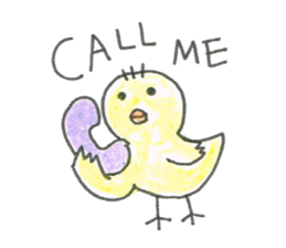 P-chan English sticker #12885066