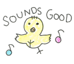 P-chan English sticker #12885067