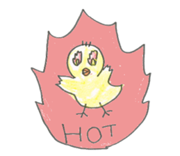 P-chan English sticker #12885071