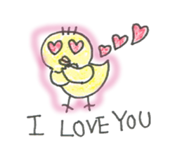 P-chan English sticker #12885076