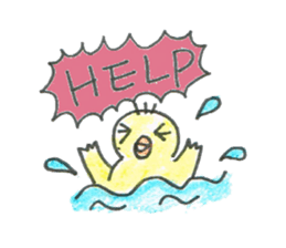 P-chan English sticker #12885077