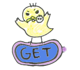 P-chan English sticker #12885078