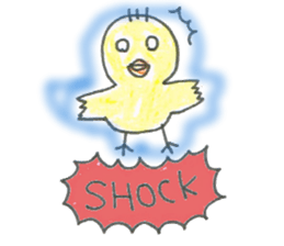 P-chan English sticker #12885083