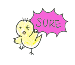 P-chan English sticker #12885085