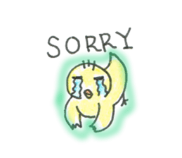 P-chan English sticker #12885090