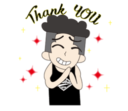 Couple noisy articles 2 sticker #12885467