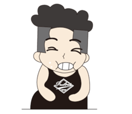 Couple noisy articles 2 sticker #12885470