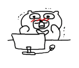 momobear and friends 8 sticker #12885589