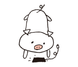 Hangul Pig sticker #12885652