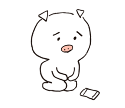 Hangul Pig sticker #12885670