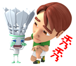 Badminton Adger sticker #12885784