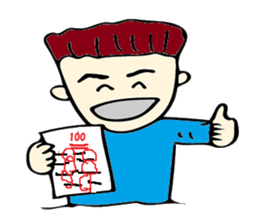 Best luck with your entrance exam! sticker #12885822