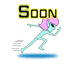 Happy aliens 1 sticker #12886244