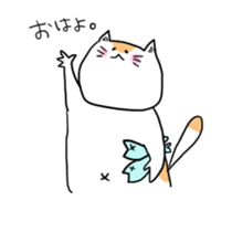 cat and boon companions sticker #12886382