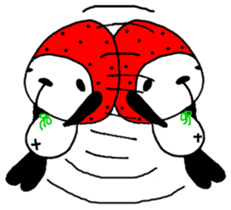 STRAWBERRY PANDA Part 10 sticker #12887988