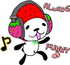 STRAWBERRY PANDA Part 10 sticker #12887989