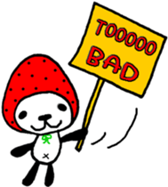 STRAWBERRY PANDA Part 10 sticker #12887993