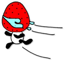 STRAWBERRY PANDA Part 10 sticker #12887996